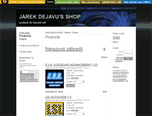Tablet Screenshot of jarek-dejavu.shop1.cz