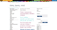 Desktop Screenshot of darky-sperky-vitraz.shop1.cz