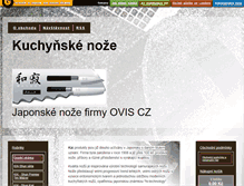 Tablet Screenshot of japonske-noze.shop1.cz