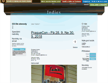 Tablet Screenshot of indies.shop1.cz