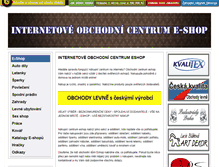 Tablet Screenshot of e-shop-bohemia.shop1.cz
